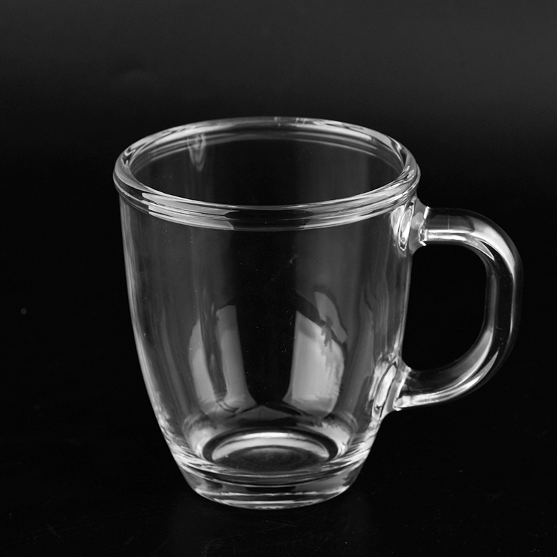 taza de vidrio de 13 oz taza de café de vidrio taza de jugo de vidrio