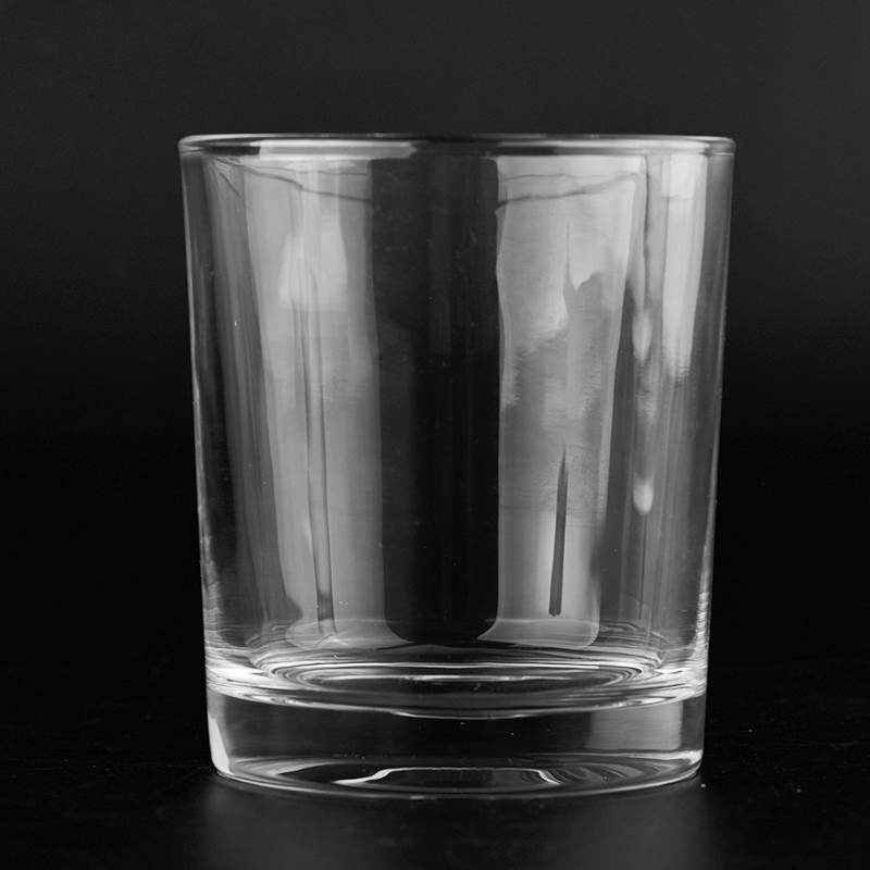 горещи продажби 7oz стъклен буркан за свещи свещ съд съд държач за свещи