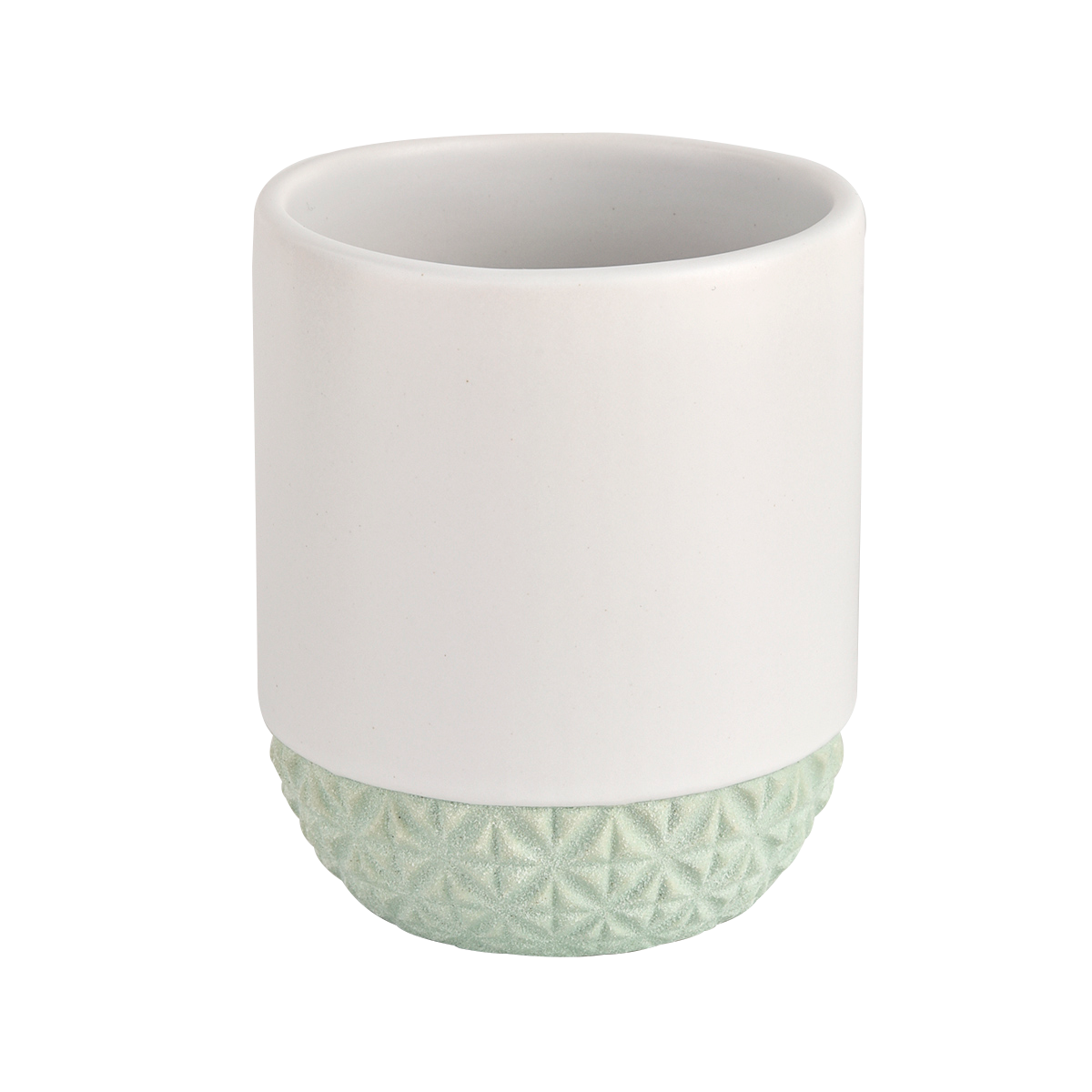 Vasos de vela exclusivos de vela de cerâmica personalizada para decoração de casa
