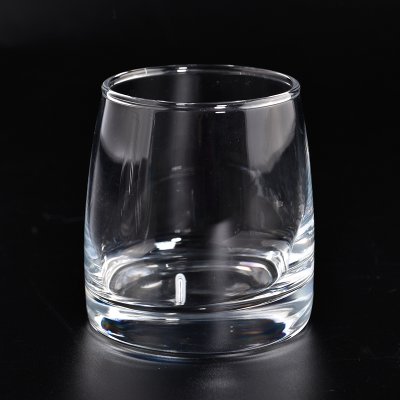 home decor  glass  jars 300ml clear glass candle vessels