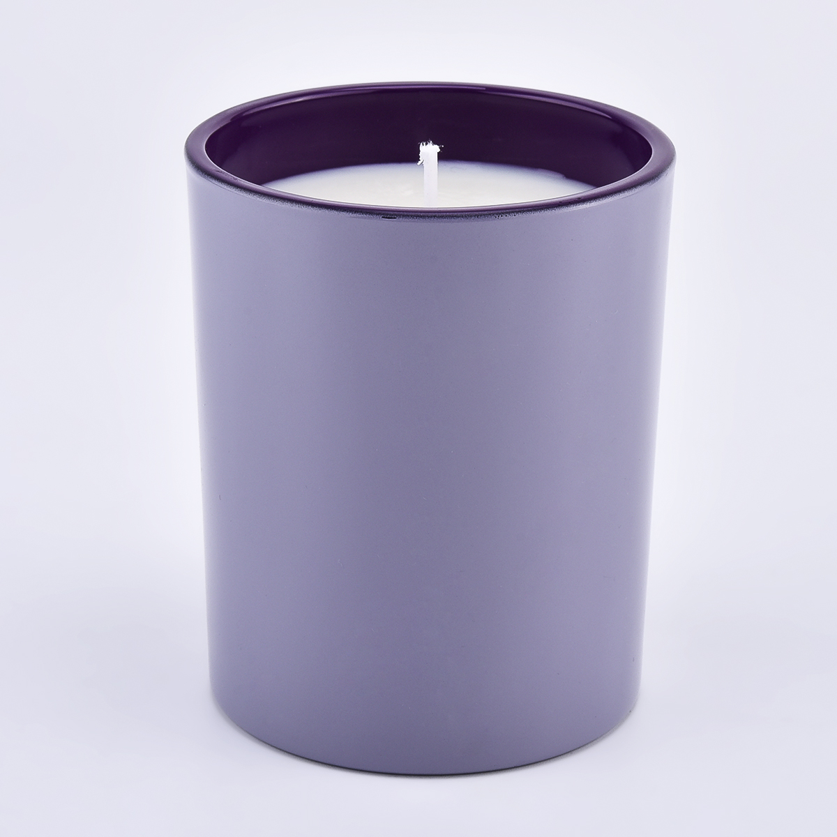 empty candle container glass jar, 8oz colored glass vessels - COPY - cfu2cw