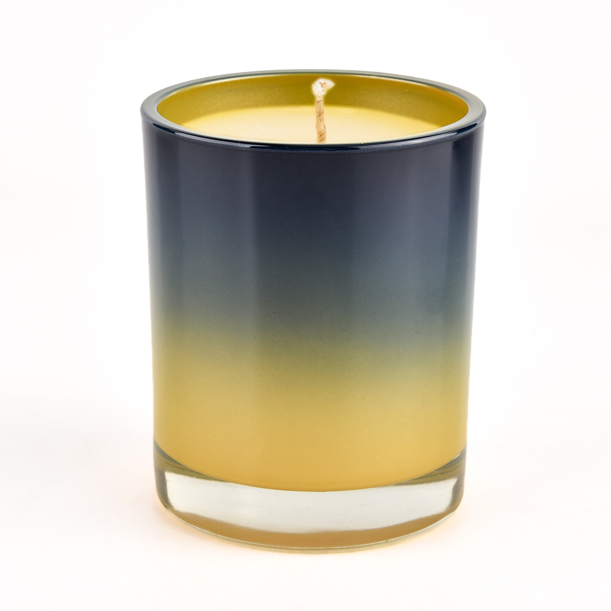 Custom Beautiful Ombre Color Glass Candle Holders 8oz Candle Glass Groothandel