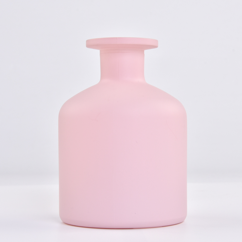 Newly deco series for pink on 250ml glass diffuser bottle in bulk