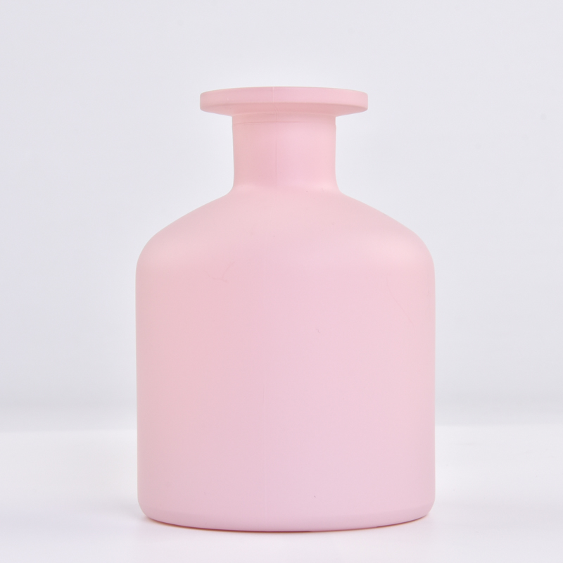 Newly deco series for pink on 250ml glass diffuser bottle in bulk