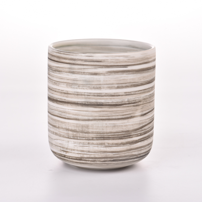 intengiso eshushu umzobo ceramic isibambi ikhandlela
