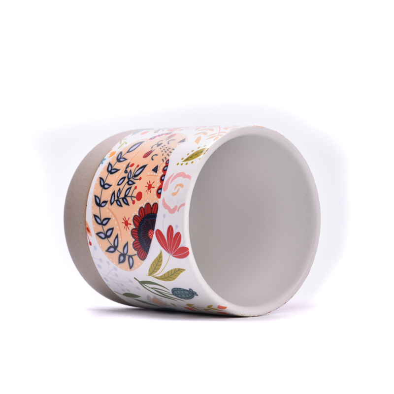 400ml ceramic candle vessel with animal design supplier