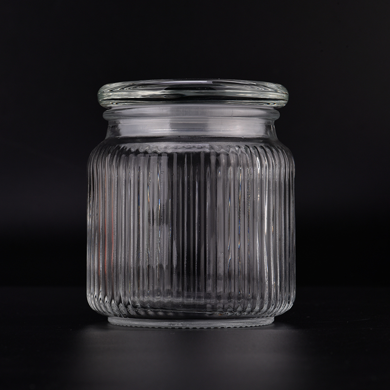 glass jars with lids for candle making from Sunny