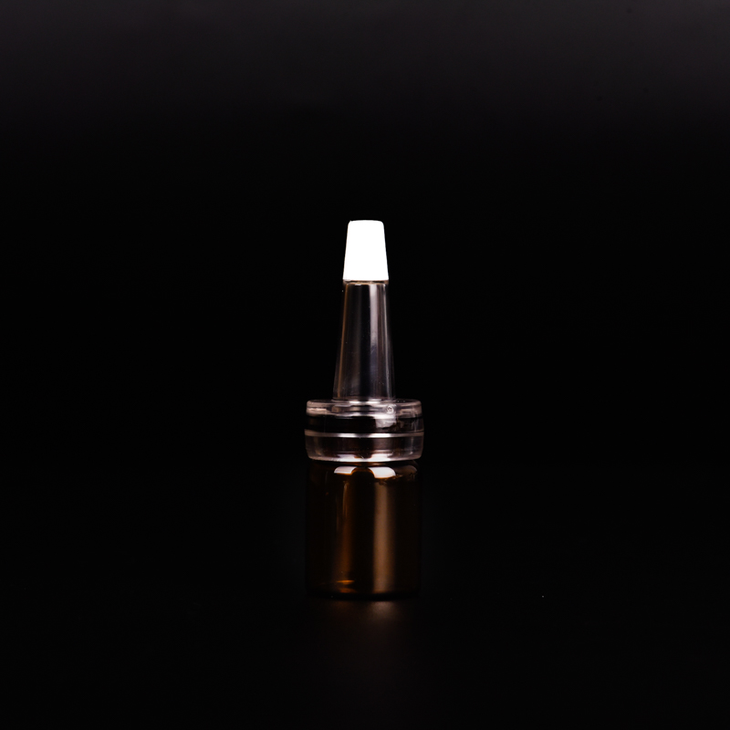Populárna 5 ml prispôsobená dekoračná sklenená fľaša na parfumy a viečka špeciálneho tvaru na fľašu na olej pre veľkoobchod