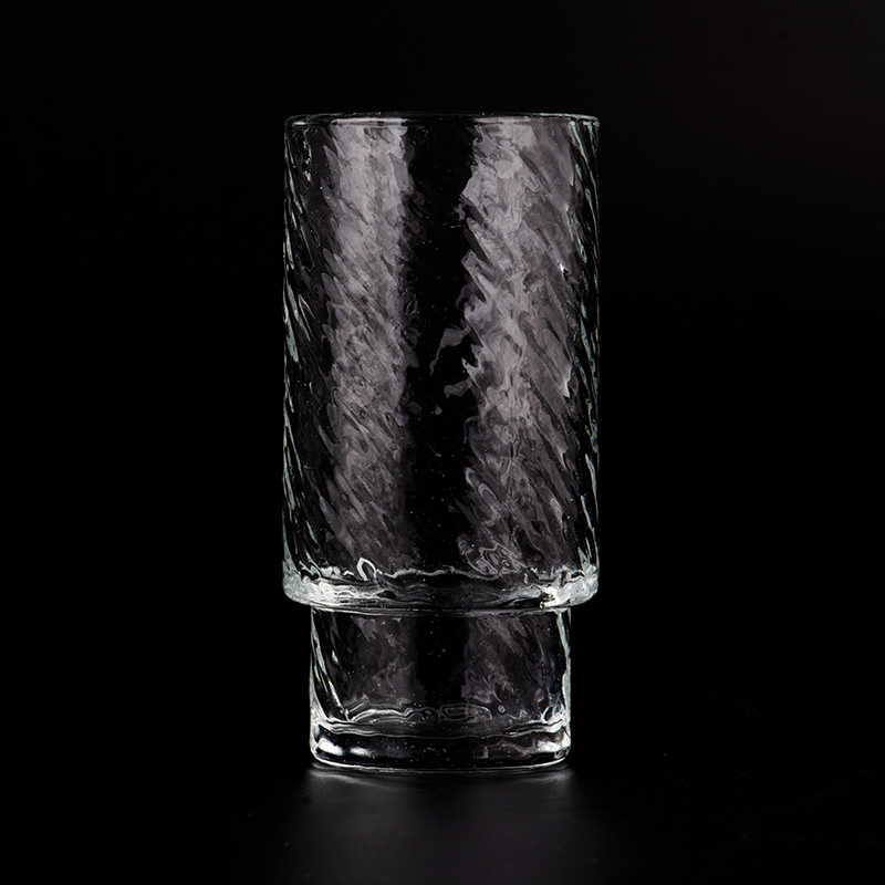 Frascos de vidrio escalonados de tarro de vela de vidrio de 328 ml al por mayor