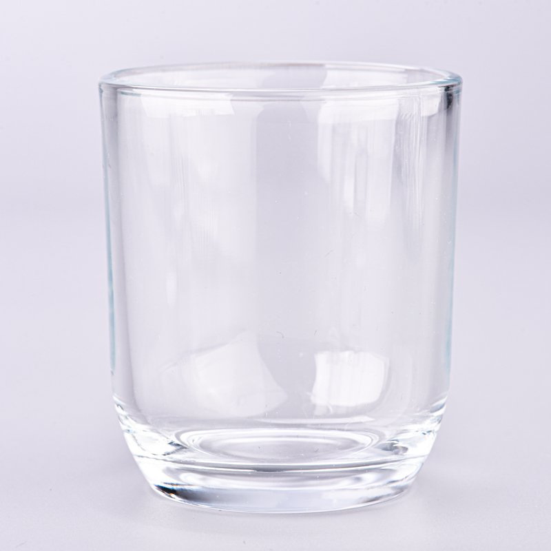 6oz round bottom glass candle jars for wholesale votive candle glass