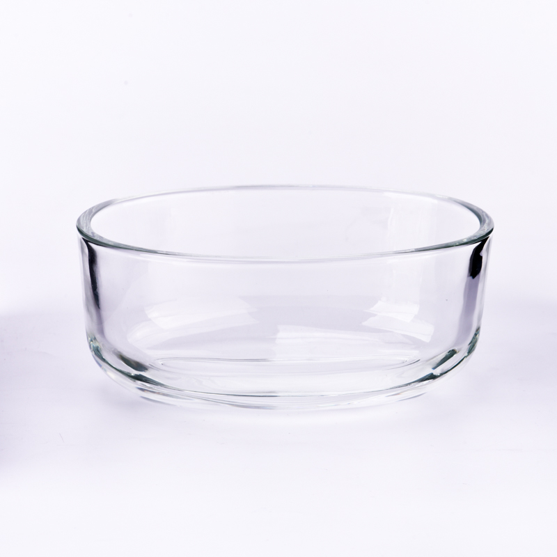 home decor 20oz oval glass candle holder