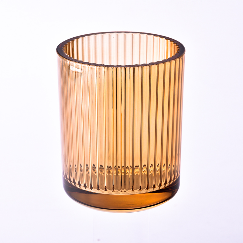 Luxury emboss pattern glass candle vessels from Sunny Glassware - COPY - sf5fru