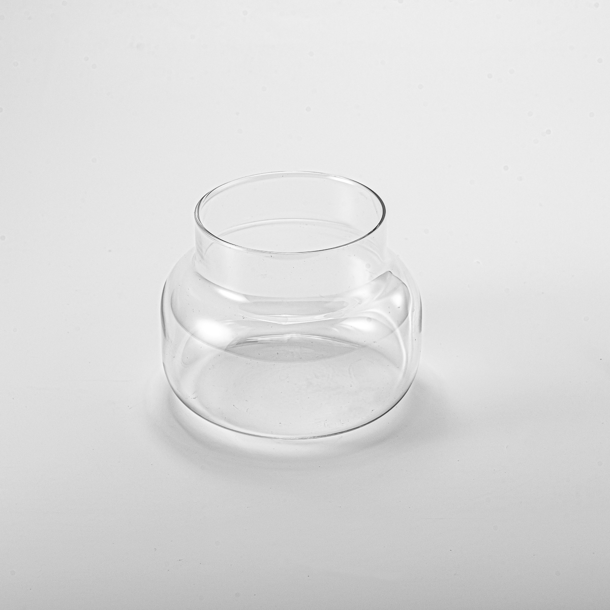 hot sales large size clear  glass candle jar