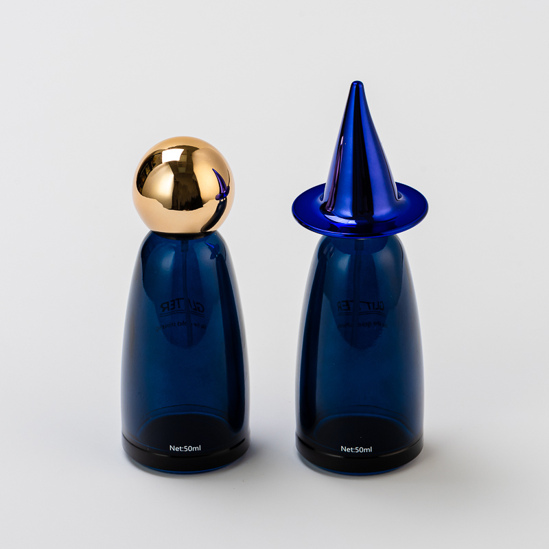 Dizajn duhova 50ml prazna staklena boca za parfem za Hallowmas