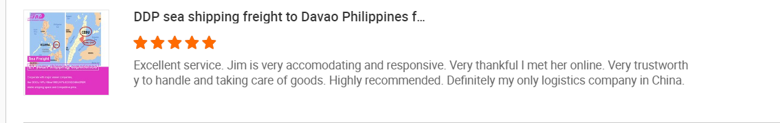 Sunny Worldwide Logistics Jim\'s story of serving Filipino customers ----------Only on time, no lateness, one choice, lifetime benefits.