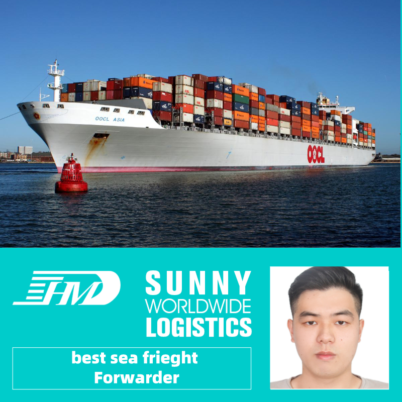 FCL/LCL sea shipping container  from shenzhen guangzhou to USA.Sunny worldwide logistics