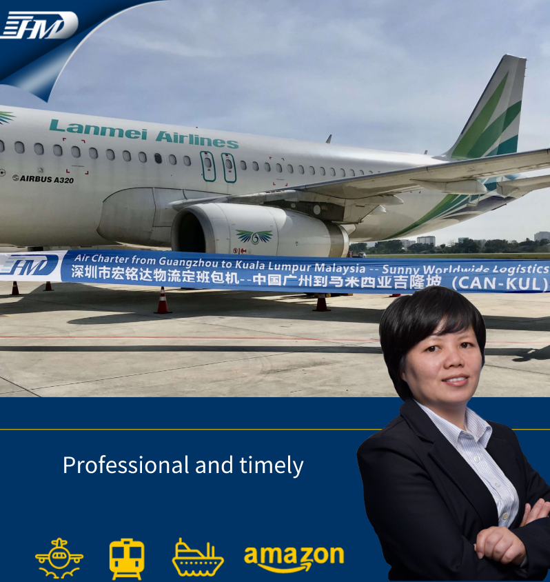 El mejor transportista de servicio de agente de carga de envío exprés de carga aérea de China a Canadá DAP DDU