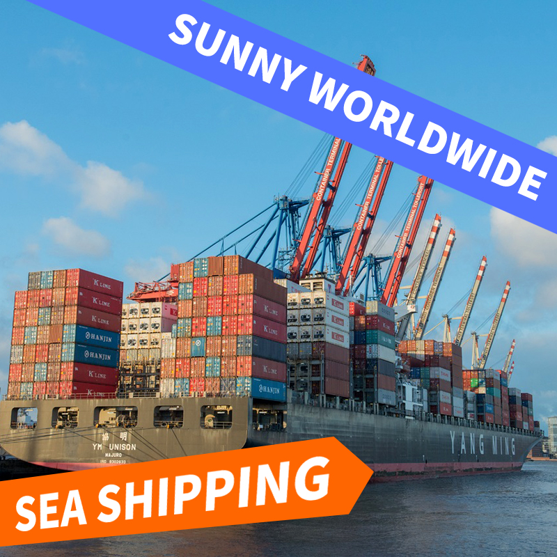 Container shipping FCL sea freight China cost to Australia Brisbane door to door fast professional agent