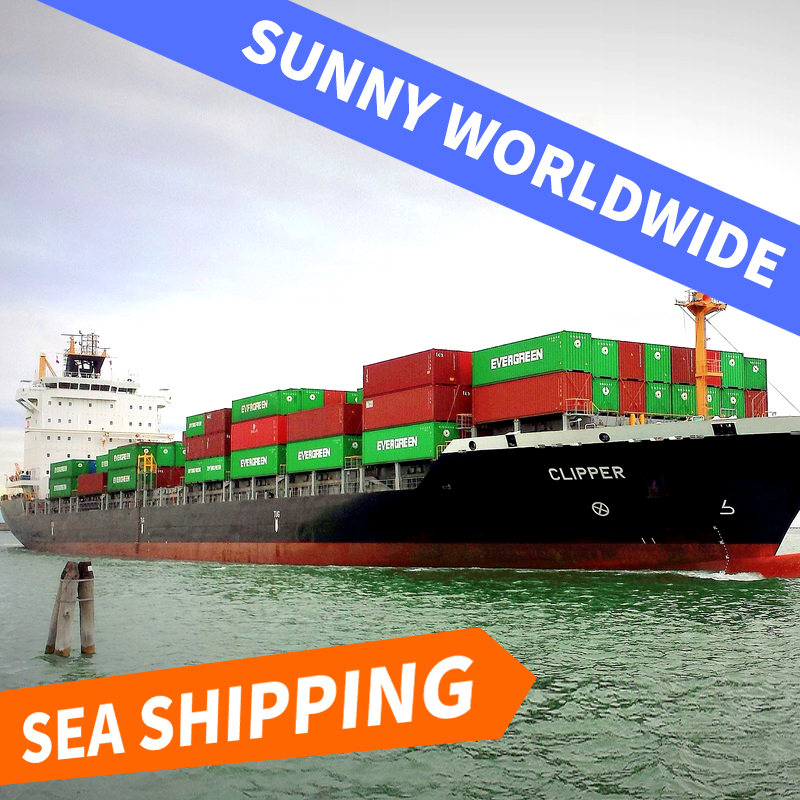 وكيل الشحن الصين شنتشن نينغبو إلى الولايات المتحدة الأمريكية الخدمات اللوجستية FCL و LCL الشحن البحري