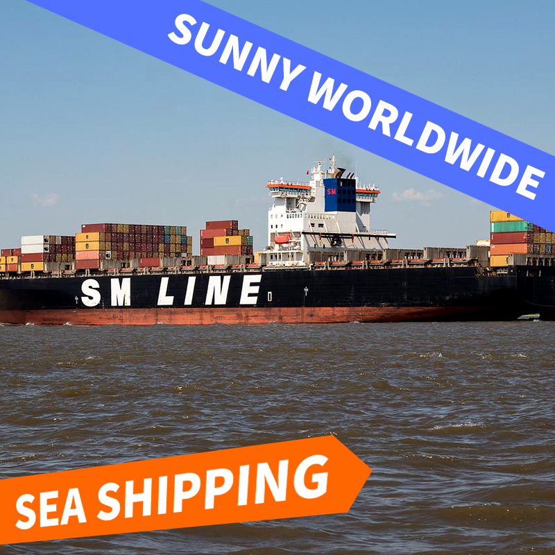 Transporte marítimo porta a porta agente de transporte da China para taxas de frete marítimo da Malásia