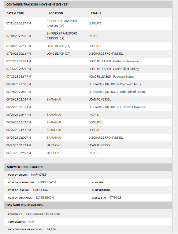 Wysokiej jakości usługa Sunny Worldwide Logistics Mason Clipper