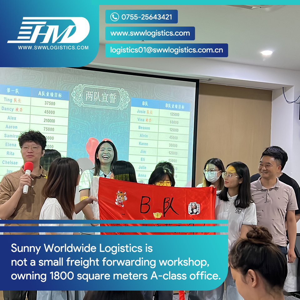 Sunny Worldwide Logistics zapewnia informacje zwrotne w czasie rzeczywistym na temat statusu ładunku