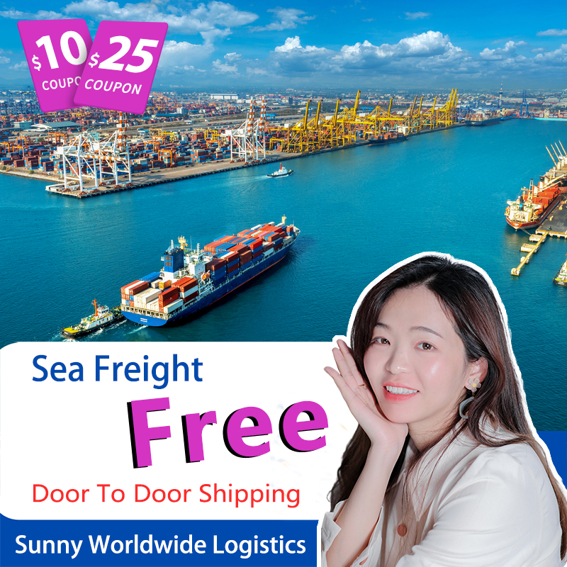 Promotor de carga desde China a EE. UU. Envío marítimo desde China Envío por mar ddp
