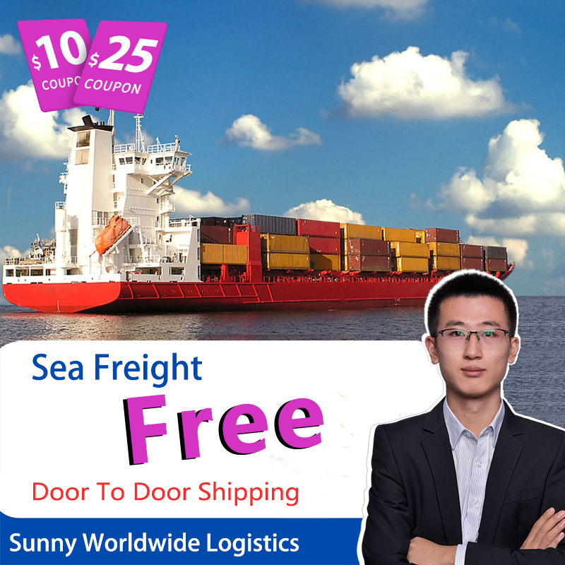Spediteur von China in die USA versendet LCL-FCL-Container mit Tür-zu-Tür-Service