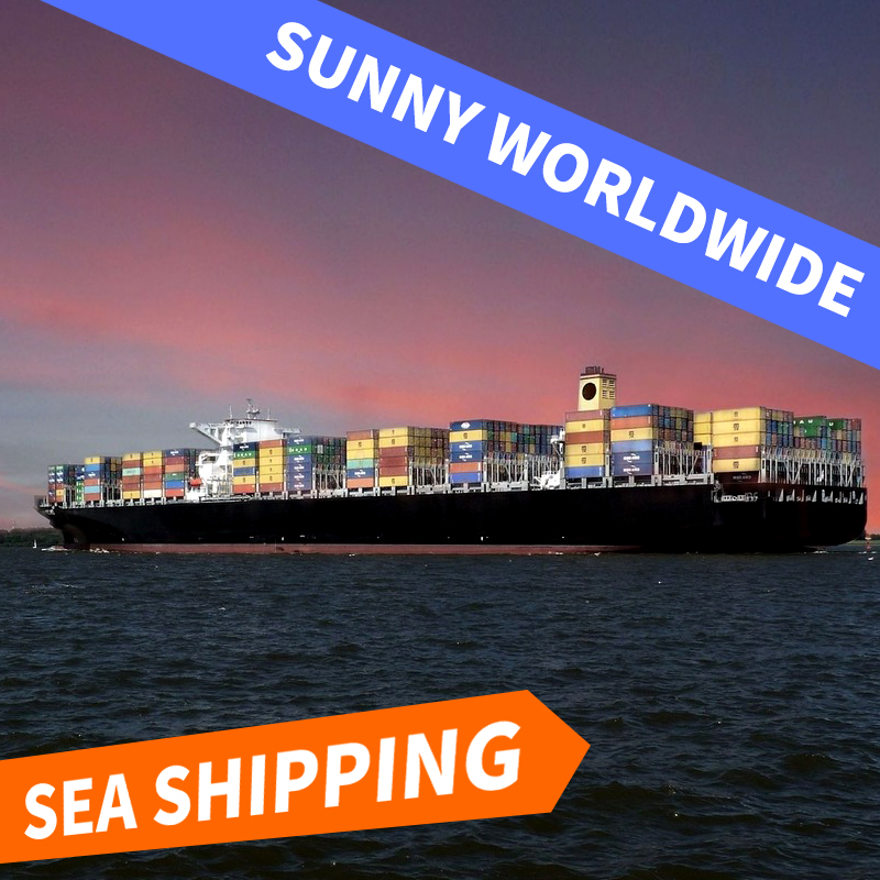 Kontena penghantaran 20ft 40ft fast sea freight ddp china to uk ejen penghantaran kargo