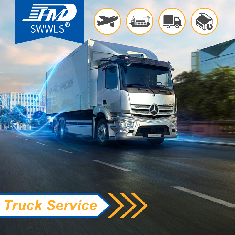 Serviço de transporte porta a porta de caminhão Ddp da China para Cingapura, despachante amazon fba