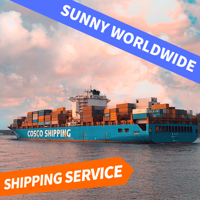 Frete marítimo da China para os EUA DDP Shipping Amazon Shipping Agent Guangzhou