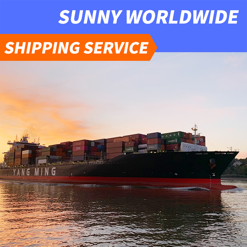 Transporte marítimo desde China a Canadá, transportista marítimo, contenedor de envío a casa