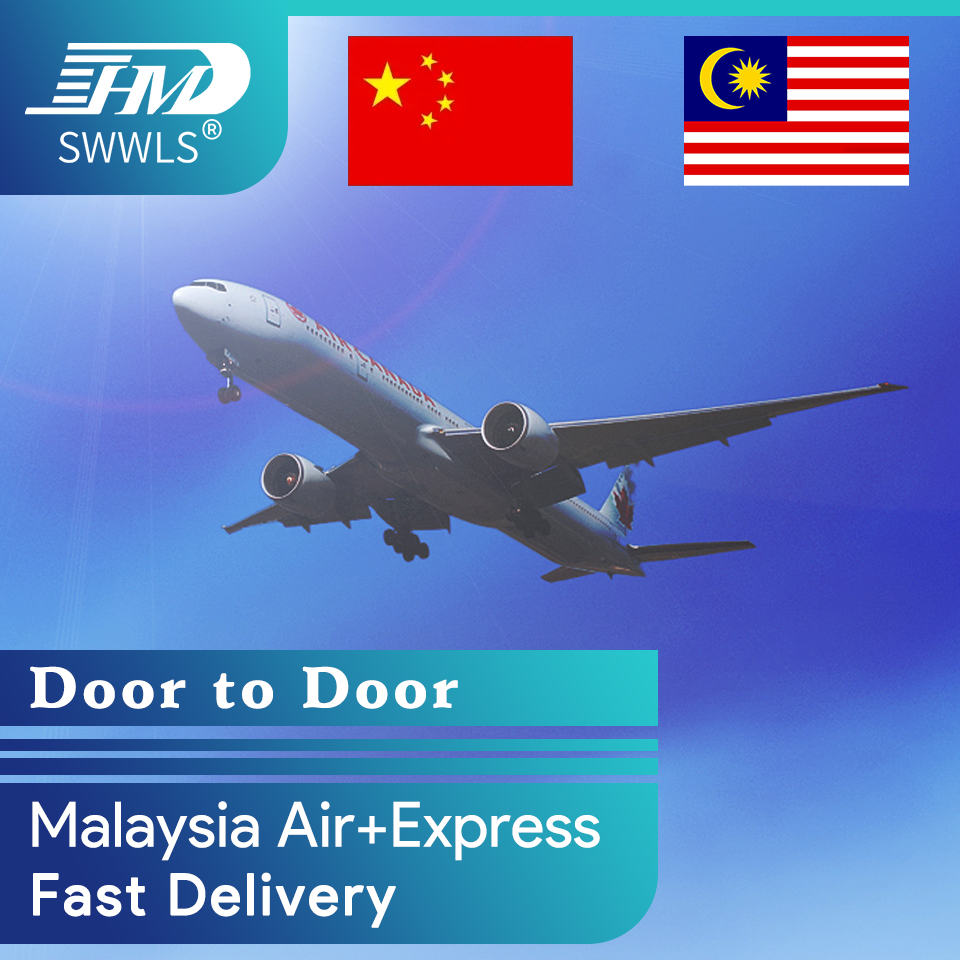 Importa merci dalla Cina alla Malesia, spedizione aerea all'agente di spedizione merci Amazon FBA Pasir Gudang