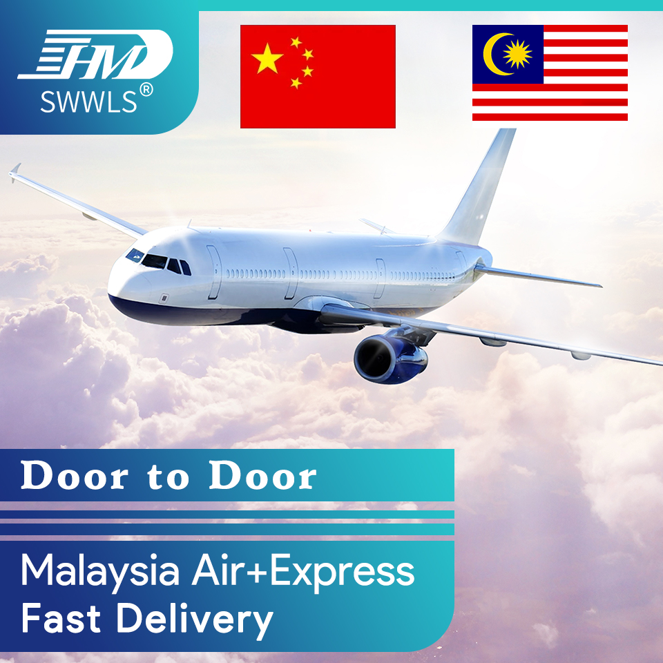 provedor de serviços de logística da China para a Malásia agente de transporte Penang Kuala Lumpur despachante porta a porta aéreo
