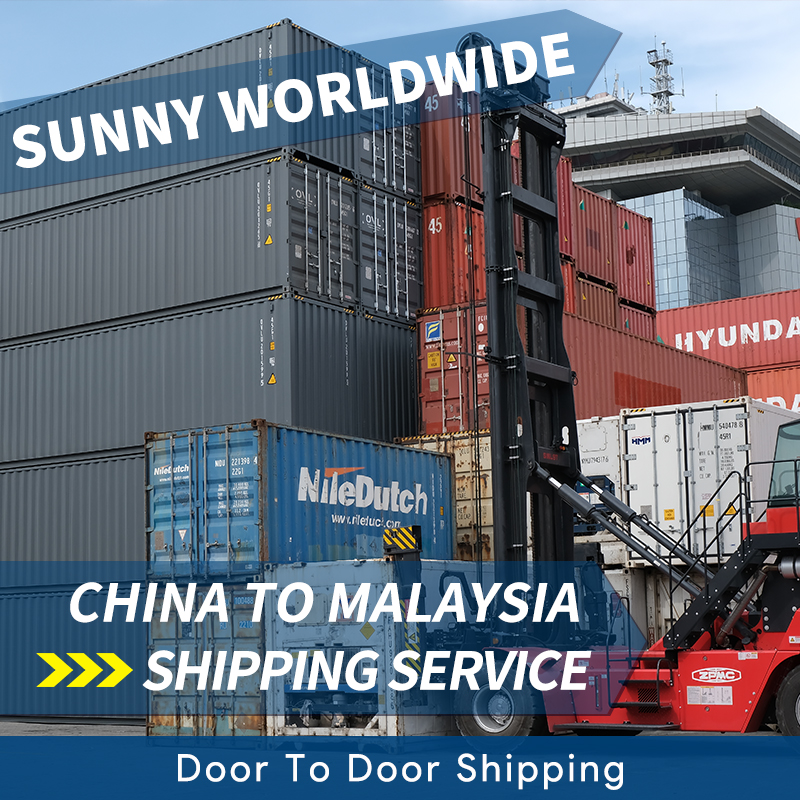 Amazon fba freight forwarder enviando China para a malásia agente de transporte guangzhou