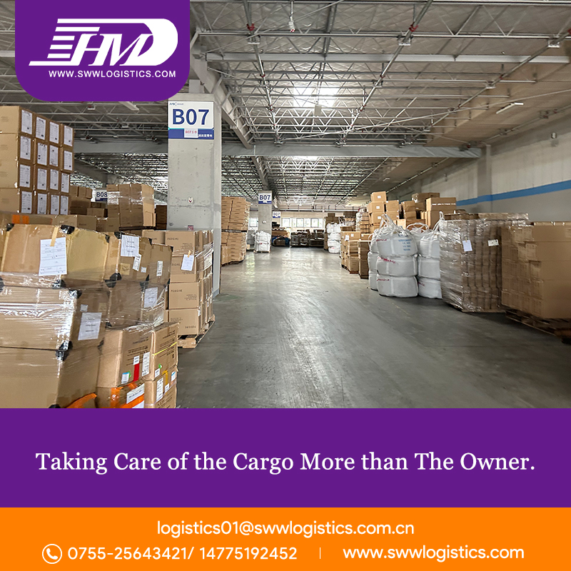 深センの運送業者は中国から米国へのドアツードアの貨物輸送サービスを提供しています