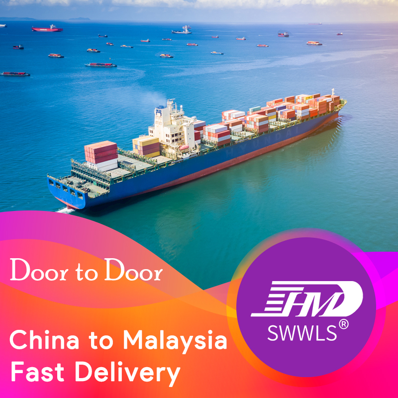 Shipping agent from guangzhou sea freight forwarder door to door delivery service from china to malaysia