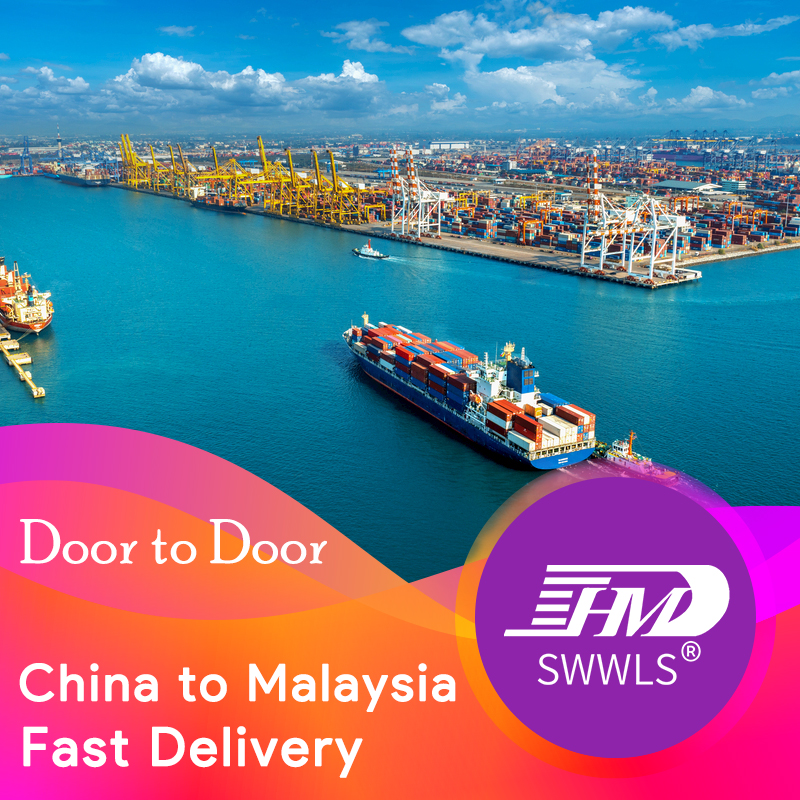 Logistics services provider ddp china to malaysia sea freight forwarder door shipping agent shenzhen