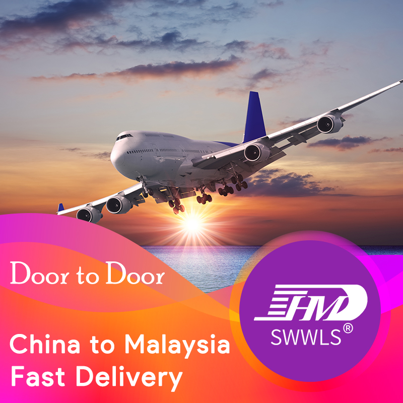 Agente de transporte da China para a Malásia taxas de frete de carga aérea ddp para a Malásia