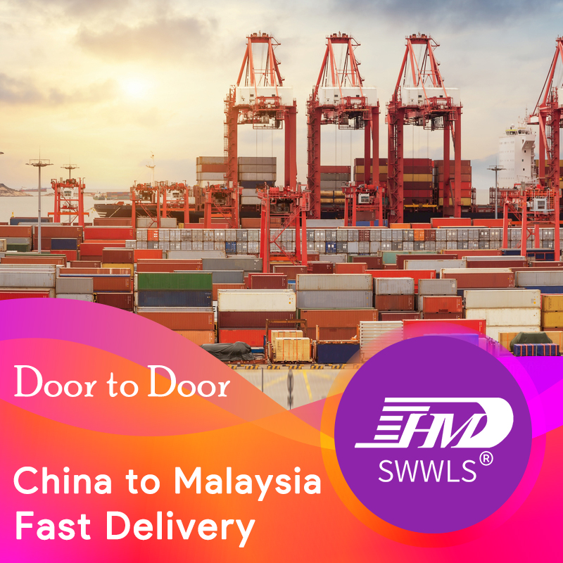 Amazon fba despachante frete marítimo da China para a Malásia serviço porta a porta