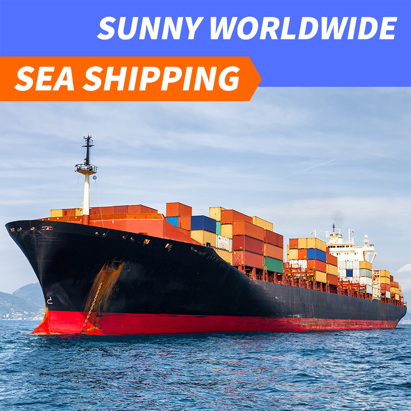 Servicio de carga marítima desde barco de China a Canadá ddp envío de carga marítima barato a amazon fba