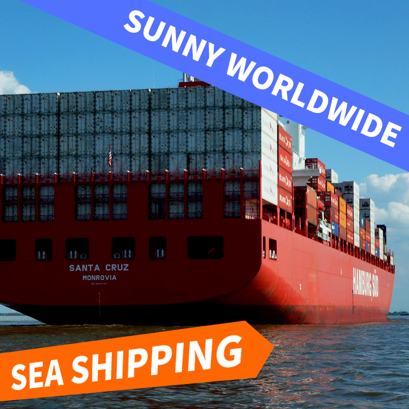 Freight forwarder china ke usa penghantaran melalui ejen ddp laut untuk penghantaran