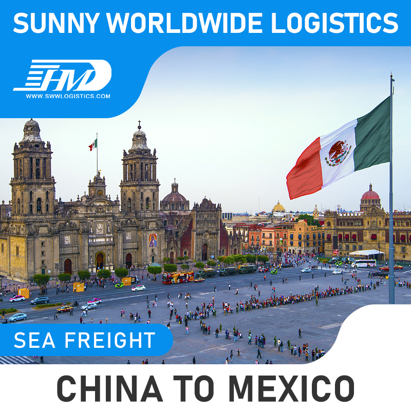 The package of goods from China to Mexico was damaged before take-off