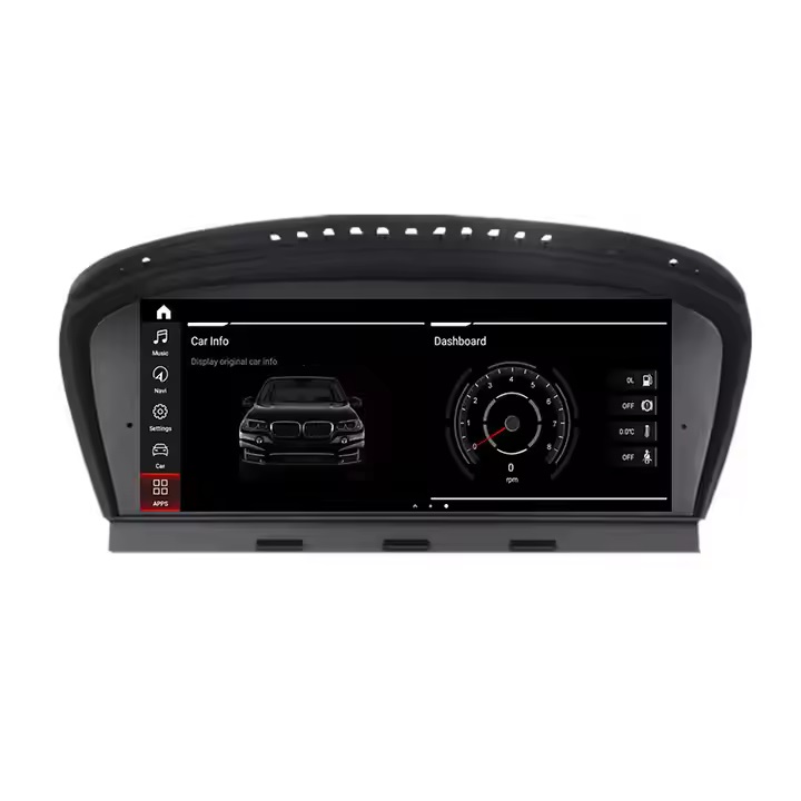 Rádio de carro Multimídia para BMW 5 Série E60 E61 E63 E64 E90 E91 E92 E93 CCC Cic CarPlay Android Auto Navigation GPS DSP