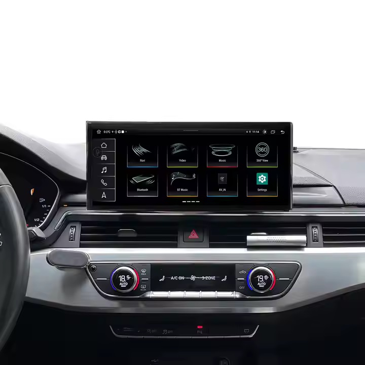 10,25 polegadas de carro Android Multimedia Player GPS Navigation CarPlay Tela sem fio para Audi A4 B9 A5 2017-2019