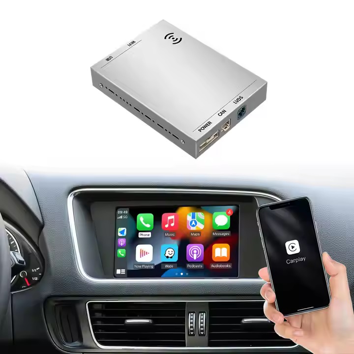 AUDI AUDI A1 A3 A5 A8 Q3 Q5 S5 MMI MIB2 Sem fio Android Auto Interface Rádio Player Player Wireless Auto Electronics
