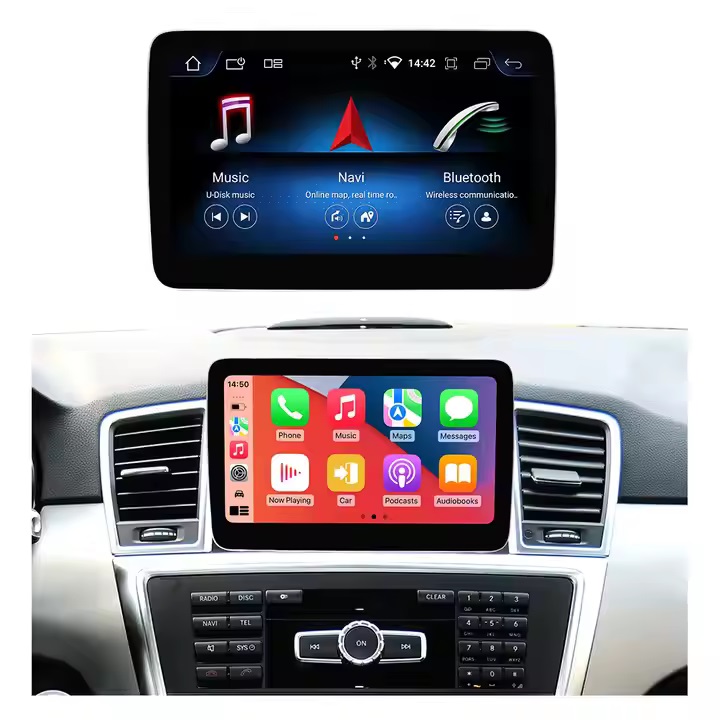 9 Zoll Android 13 System Auto IPS Touchscreen Car Radio Auto CarPlay für Mercedes ML GL W166 X166 2013-2015 DSP GPS NAVI