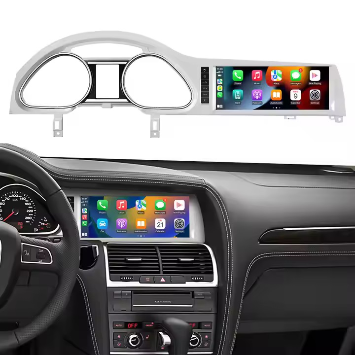 2.25 inç Carplay Android Audi Q7 2012 2012 2012 2012 2013 2015 Otomobil DVD Oyuncu GPS Navigasyon Kablosuz