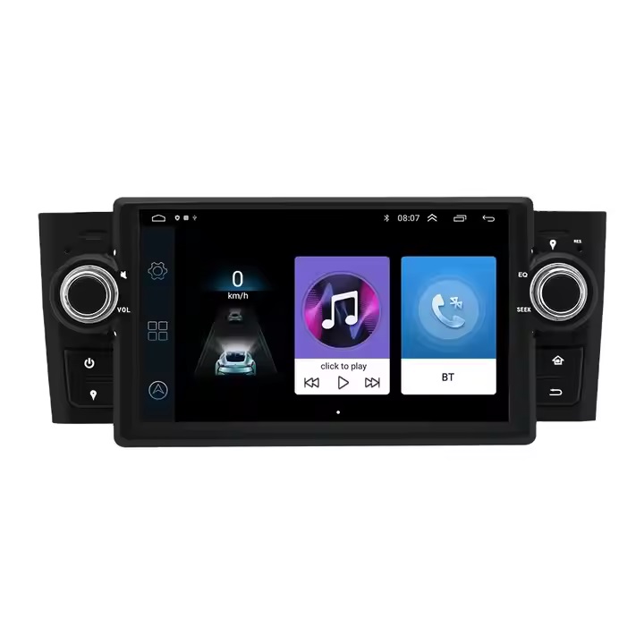 Android System 7 polegadas GPS Navigation HD Video Player para Fiat Grande Punto Linea Linya 2005-2012 Radio Car DVD Player