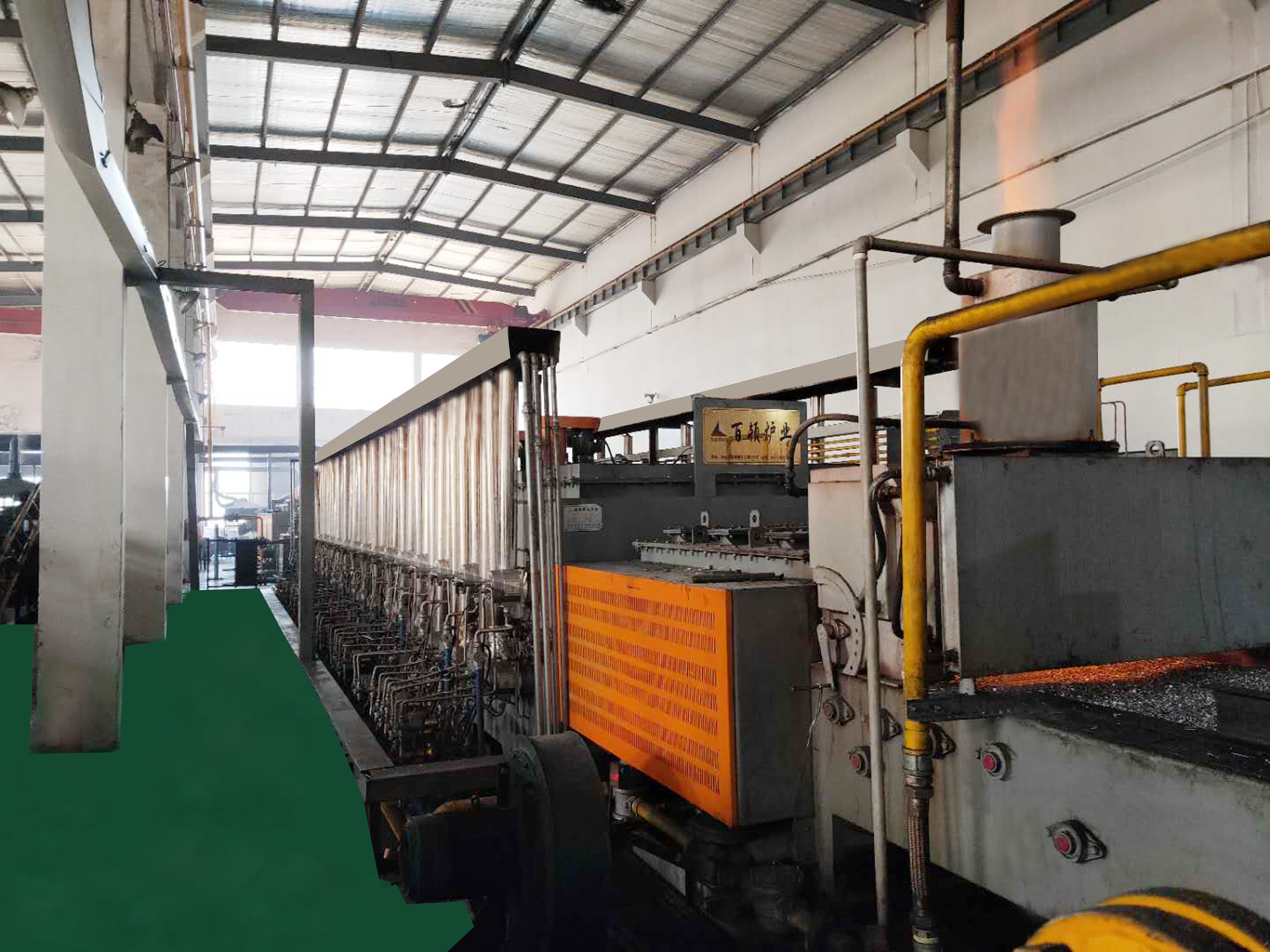 Hot sale mesh belt furnace quenching furnace machine with tempering function